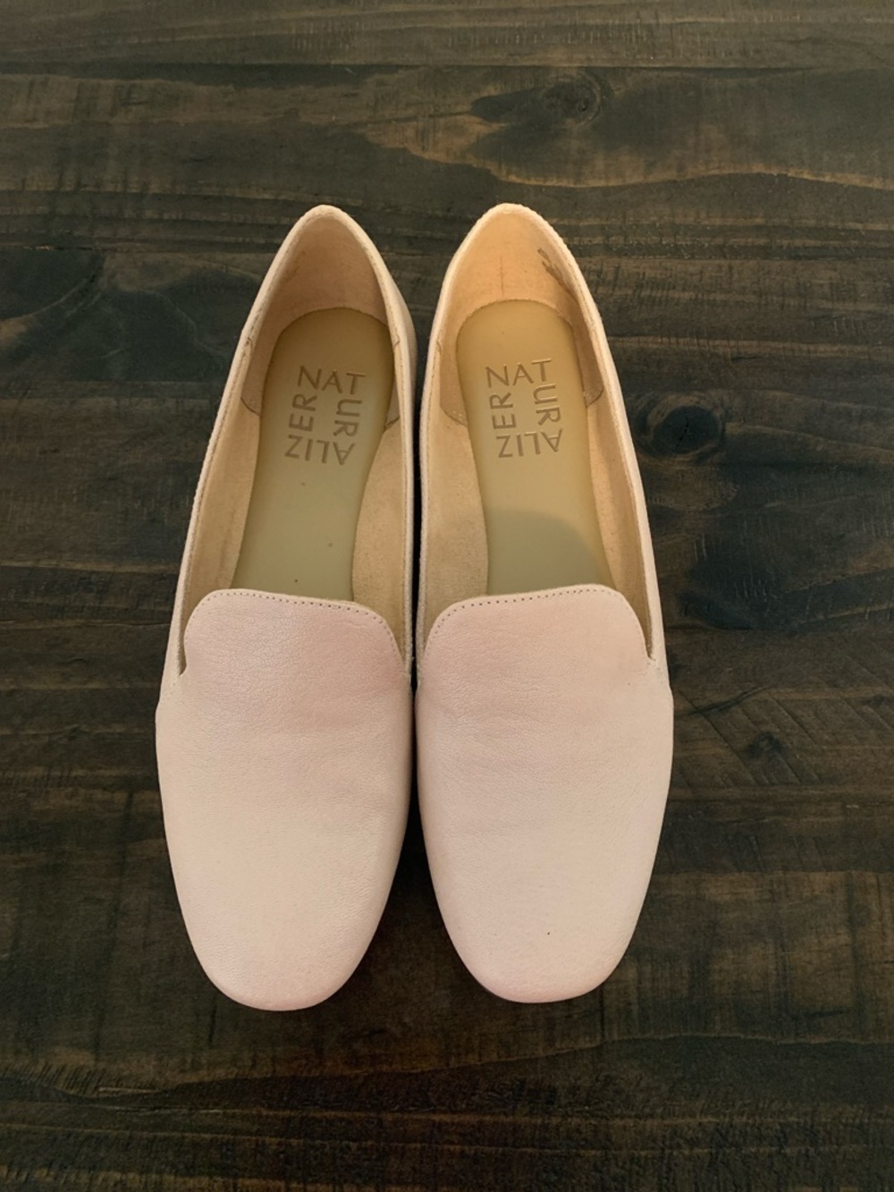Naturalizer Blush/Beige Pink Slip-On Loafers